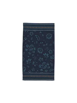 PIP STUDIO | Handtuch  JASMIN JACQUARD 55x100cm Dark Blue | 